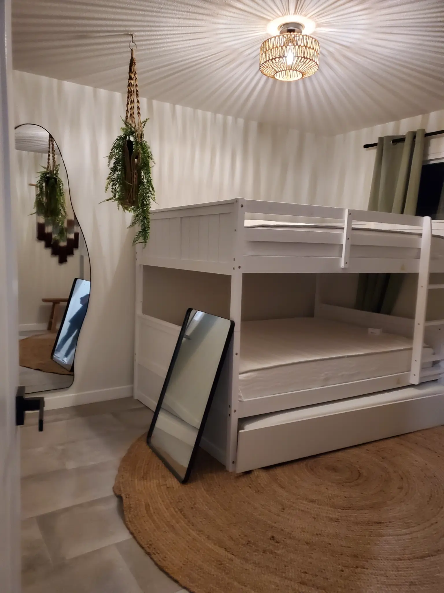 Clean bedroom after Scrub Buddy service